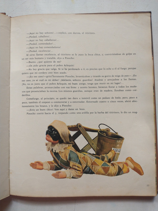 Libro usado en venta: Las aventuras de Pinocho de Carlo Collodi; editorial Codex impreso en 1965 realizamos envios a todo el mundo.2