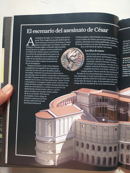 Libro usado en venta: Arqueologia - Roma de Augusto; editorial Gredos impreso en 2018 realizamos envios a todo el mundo.3
