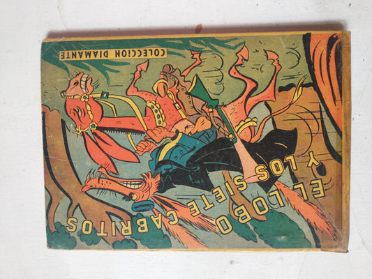 Libro usado en venta: El lobo y los siete cabritos de Enrique Rodriguez; editorial Ramon Sopena impreso en 1950 realizamos envios a todo el mundo.1