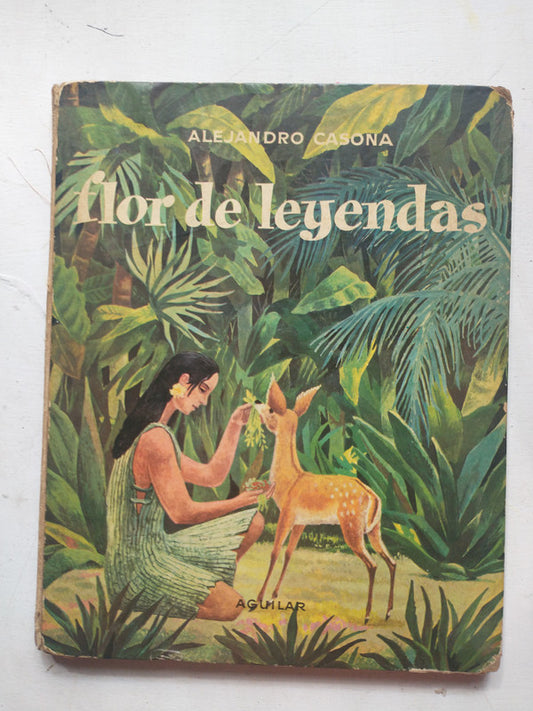 Libro usado en venta: Flor de leyendas de Alejandro Casona; editorial Aguilar impreso en 1959 realizamos envios a todo el mundo.1