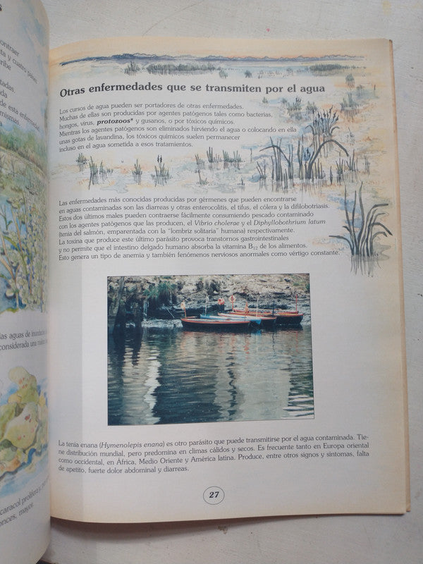 Libro usado en venta: La contaminacion en Rios y Lagos; editorial Lumen impreso en 1997 realizamos envios a todo el mundo.3