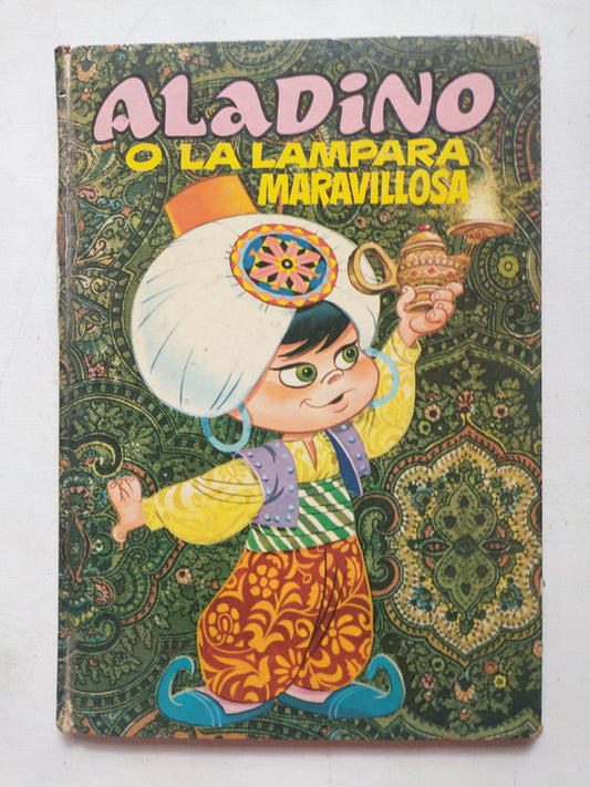 Libro usado en venta: Aladino o la lampara maravillosa; editorial Bruguera impreso en 1971 realizamos envios a todo el mundo.1