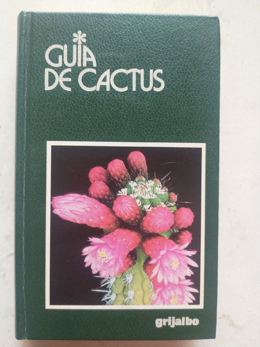 Libro usado en venta: Guia de cactus de Mariella Pizzetti; editorial Grijalbo impreso en 1988 realizamos envios a todo el mundo.1