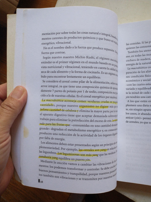 Libro usado en venta: Macrobiotica para todos de Perla Palacci de Jacobowitz; editorial Deva's impreso en 2005 realizamos envios a todo el mundo.3
