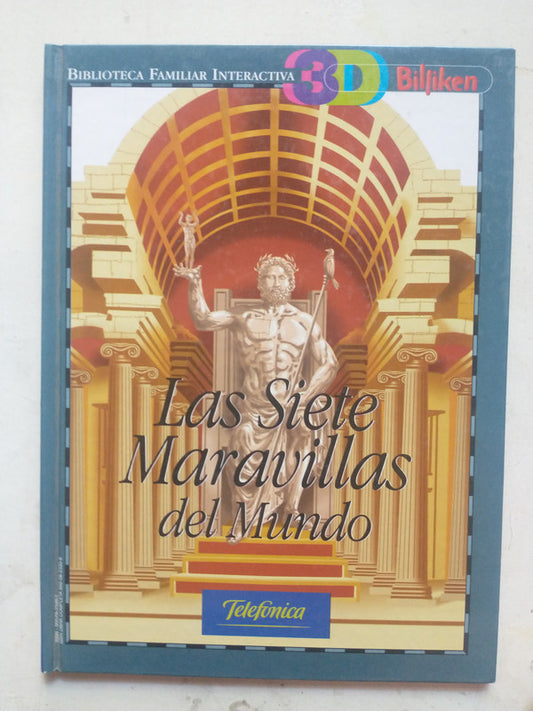 Libro usado en venta: Las siete Maravillas del mundo; editorial Sagarra Marmol impreso en _ realizamos envios a todo el mundo.1