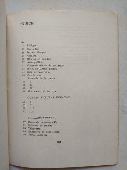 Libro usado en venta: Hecho a mano de Maria Elena Walsh; editorial Luis Fariña impreso en 1965 realizamos envios a todo el mundo.4