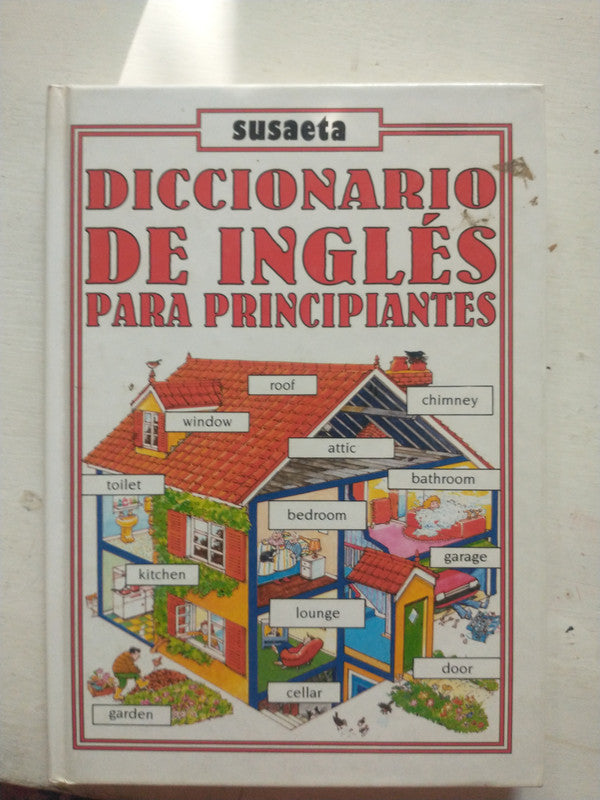 Libro usado en venta: Diccionario de ingles para principiantes de Helen Davies - Francoise Holmes; editorial Susaeta impreso en 1992.1