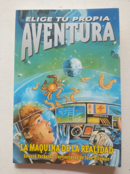 Libro usado en venta: La maquina de la realidad - Elige tu propia aventura de Edward Packard; editorial Atlantida impreso en 2009.1