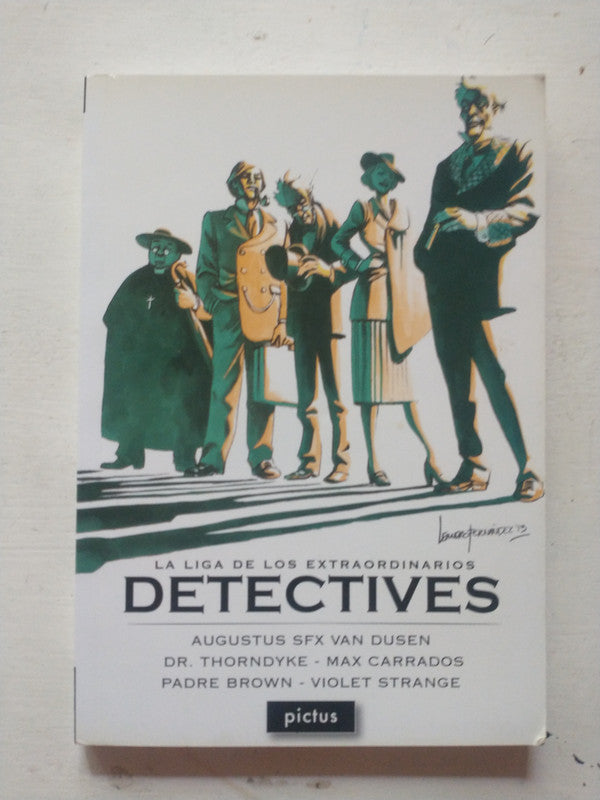 Libro usado en venta: La liga de los extraordinarios detectives de Chesterton y otros; editorial Pictus impreso en 2014 envios a todo el mundo.1