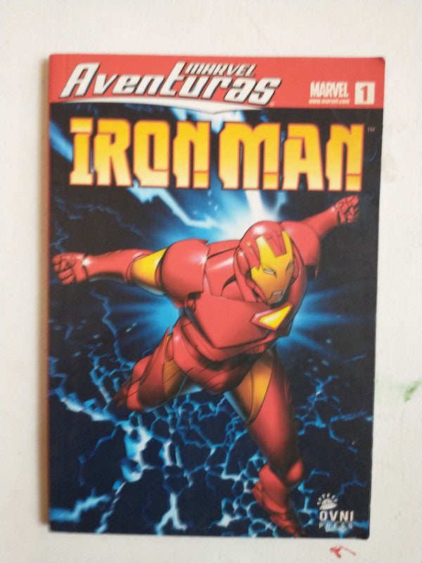 Libro usado en venta: Iron Man - Marvel 1; editorial Ovni Press impreso en 2011 realizamos envios a todo el mundo.1