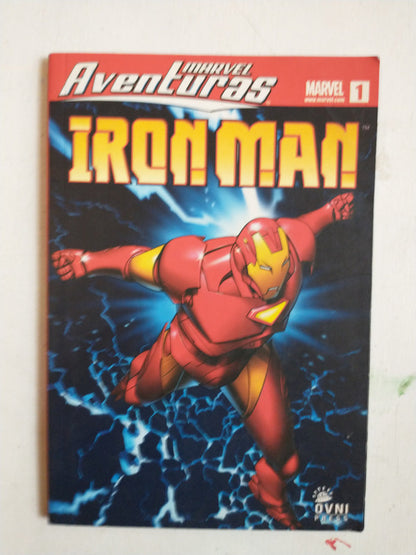 Libro usado en venta: Iron Man - Marvel 1; editorial Ovni Press impreso en 2011 realizamos envios a todo el mundo.1