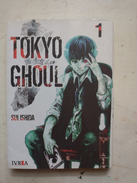 Libro usado en venta: Tokyo Ghoul - Vol. 1 de Sui Ishida; editorial Ivrea impreso en 2011 realizamos envios a todo el mundo.1