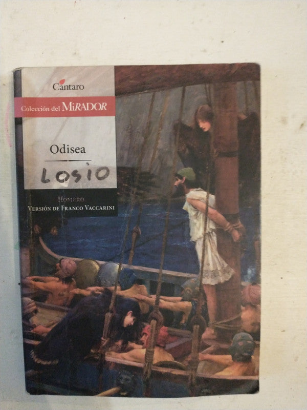 Libro usado en venta: Odisea de Homero; editorial Cantaro impreso en 2013 realizamos envios a todo el mundo.1