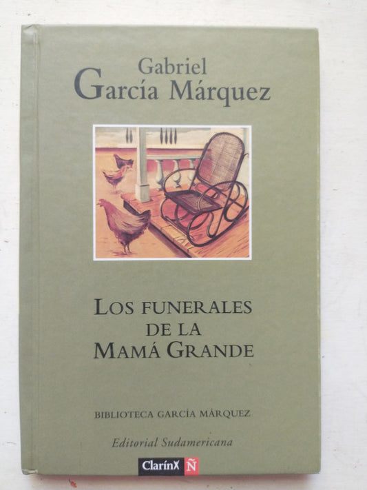 Libro usado en venta: Los funerales de la Mama grande de Gabriel Garcia Marquez; editorial Sudamericana impreso en 2008 envios a todo el mundo.1