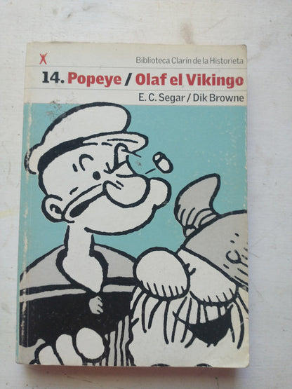 Libro usado en venta: Popeye - Olaf el vikingo de E.C. Segar - Dik Browne; editorial AGEA impreso en 2004 realizamos envios a todo el mundo.1