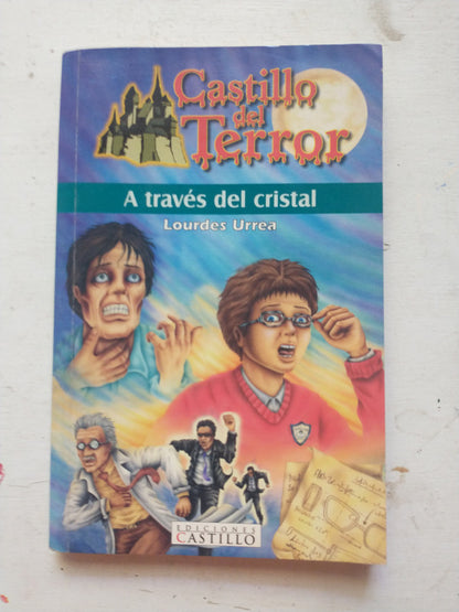 Libro usado en venta: A traves del cristal de Lourdes Urrea; editorial Castillo impreso en 2003 realizamos envios a todo el mundo.1