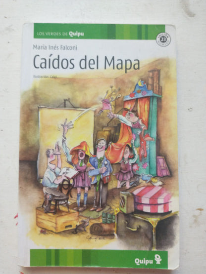 Libro usado en venta: Caidos del mapa I de Maria Ines Falconi; editorial Quipu impreso en 2011 realizamos envios a todo el mundo.1