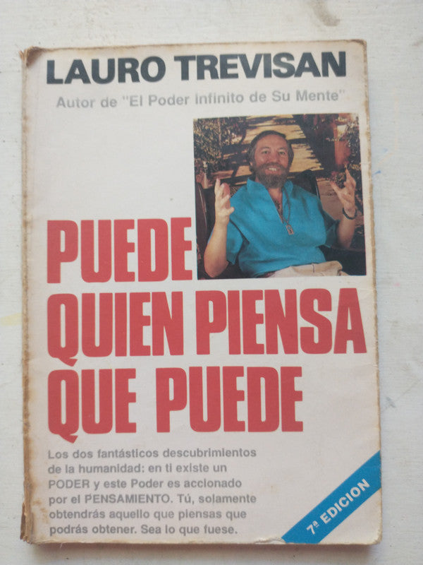 Libro usado en venta: Puede quien piensa que puede de Lauro Trevisan; editorial Cristal impreso en 1993 realizamos envios a todo el mundo.1