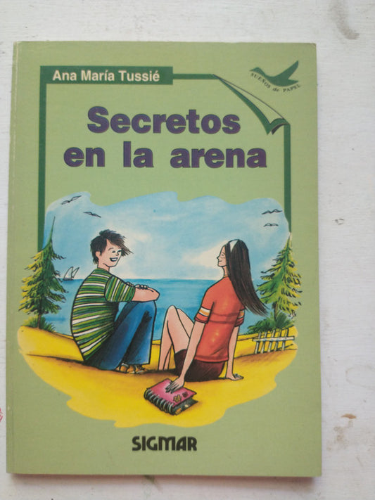 Libro usado en venta: Secretos en la arena de Ana Maria Tussie; editorial Sigmar impreso en 1995 realizamos envios a todo el mundo.1
