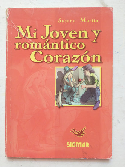 Libro usado en venta: Mi joven y romantico corazon de Susana Martin; editorial Sigmar impreso en 2000 realizamos envios a todo el mundo.1