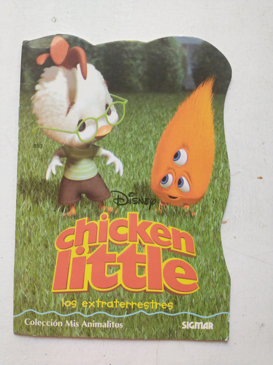 Libro usado en venta: Chicken little - Los extraterrestres; editorial Sigmar impreso en 2005 realizamos envios a todo el mundo.1