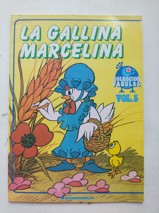 Libro usado en venta: La gallina Marcelina - Vol. 5; editorial Interediciones impreso en 1983 realizamos envios a todo el mundo.1