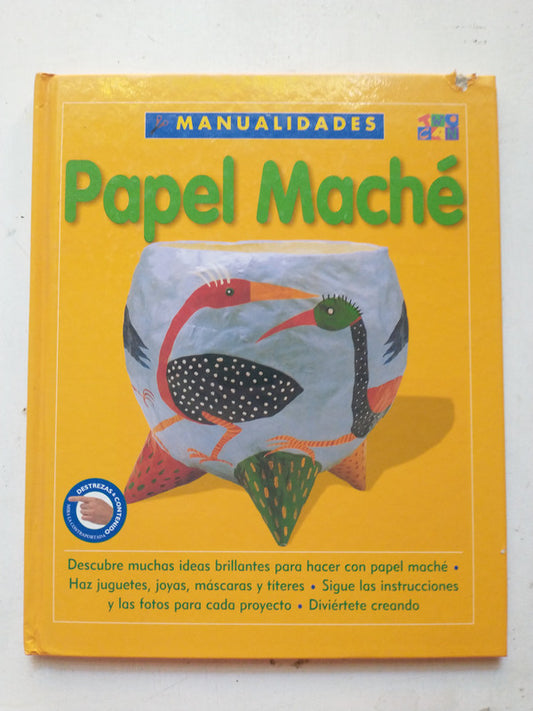 Libro usado en venta: Papel Mache de Manualidades; editorial Two-Can impreso en 2002 realizamos envios a todo el mundo.1