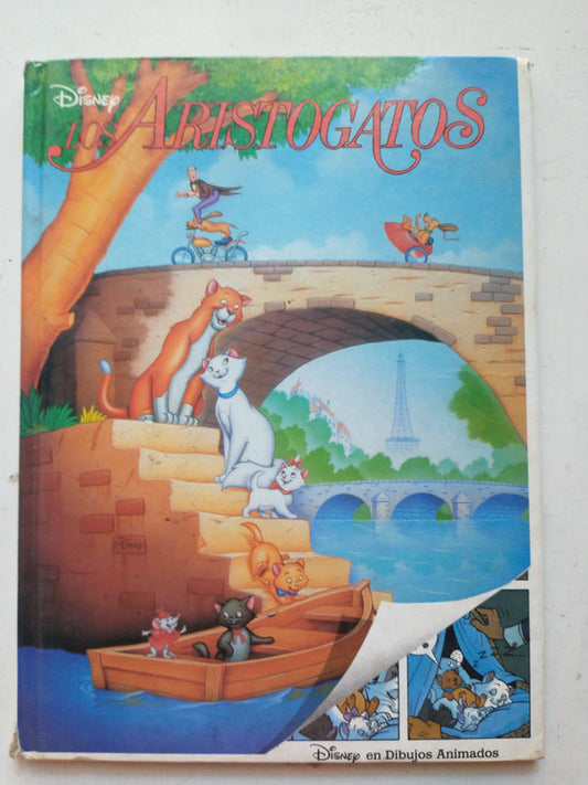 Libro usado en venta: Los Aristogatos; editorial Walt Disney impreso en 1994 realizamos envios a todo el mundo.1