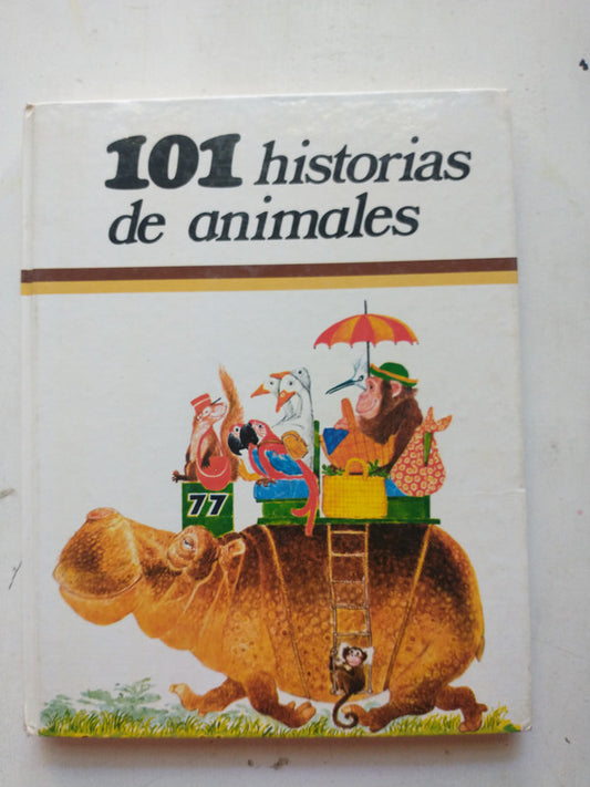 Libro usado en venta: 101 historias de animales de Anne-Marie Dalmais; editorial Susaeta impreso en 1970 realizamos envios a todo el mundo.1