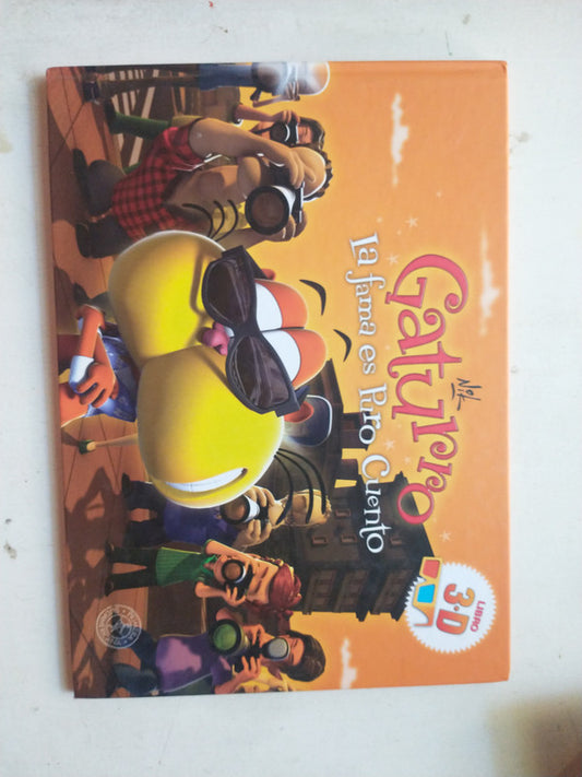 Libro usado en venta: Gaturro - La fama es puro cuento (Con lentes 3D) de Nik; editorial Sudamericana impreso en 2011 envios a todo el mundo.1