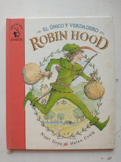 Libro usado en venta: El unico y verdadero Robin Hood de Nigel Gray - Helen Craig; editorial Anaya impreso en 1987 realizamos envios a todo el mundo.1