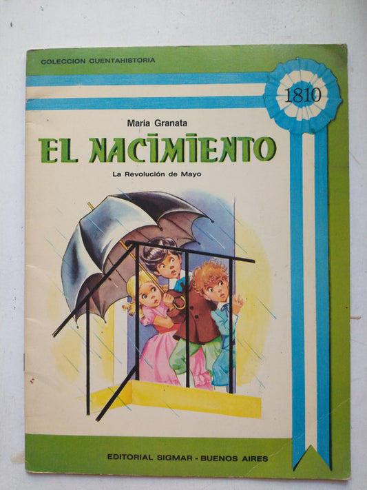 Libro usado en venta: El nacimiento de Marian Granata; editorial Sigmar impreso en 1983 realizamos envios a todo el mundo.1