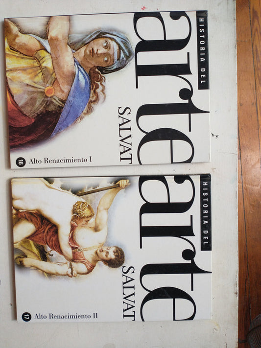 Libro usado en venta: Alto Renacimiento (I y II) - Vol 16 y Vol 17; editorial Salvat impreso en 2000 realizamos envios a todo el mundo.1