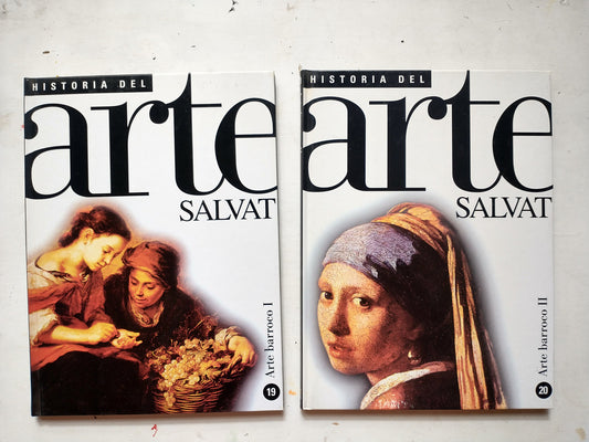 Libro usado en venta: Arte barroco (I y II) - Vol 19 y Vol 20; editorial Salvat impreso en 2000 realizamos envios a todo el mundo.1
