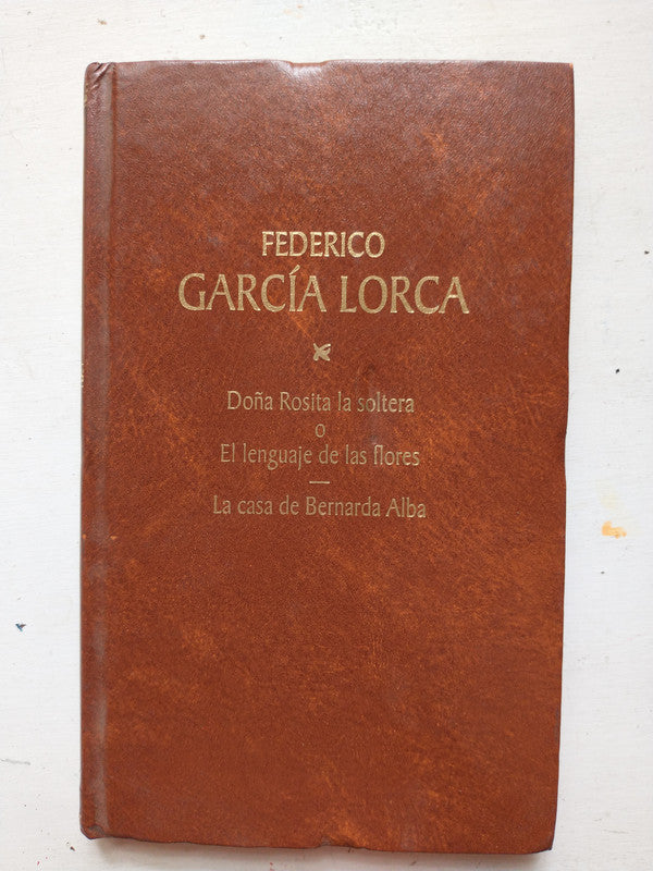 Libro usado en venta: Do?a Rosita la soltera o El lenguaje de las flores de Federico Garcia Lorca; editorial RBA impreso en 1998.1