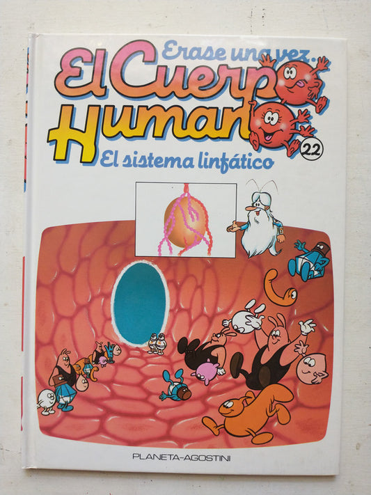 Libro usado en venta: El sistema linfatico - Vol 22 de Erase una vez…; editorial Planeta - Agostini impreso en 1985 realizamos envios a todo el mundo.1