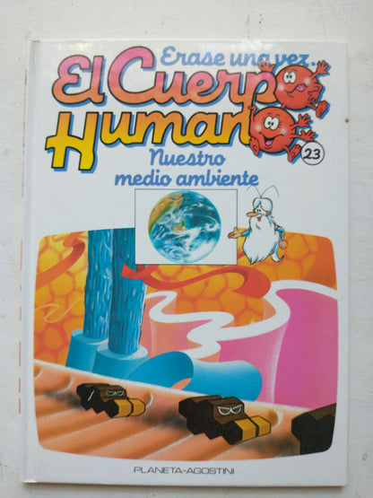 Libro usado en venta: Nuestro medio ambiente - Vol. 23 de Erase una vez…; editorial Planeta - Agostini impreso en 1985 envios a todo el mundo.1