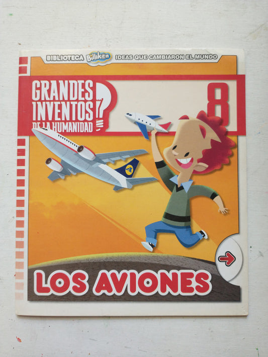 Libro usado en venta: Los aviones; editorial Billiken impreso en _ realizamos envios a todo el mundo.1