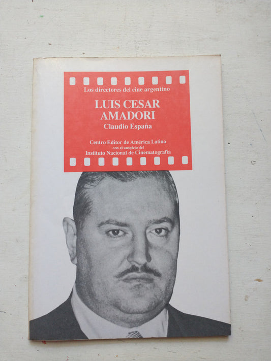 Libro usado en venta: Claudio Espa?a de Luis Cesar Amadori; editorial Centro Editor de America Latina impreso en 1993 envios a todo el mundo.1