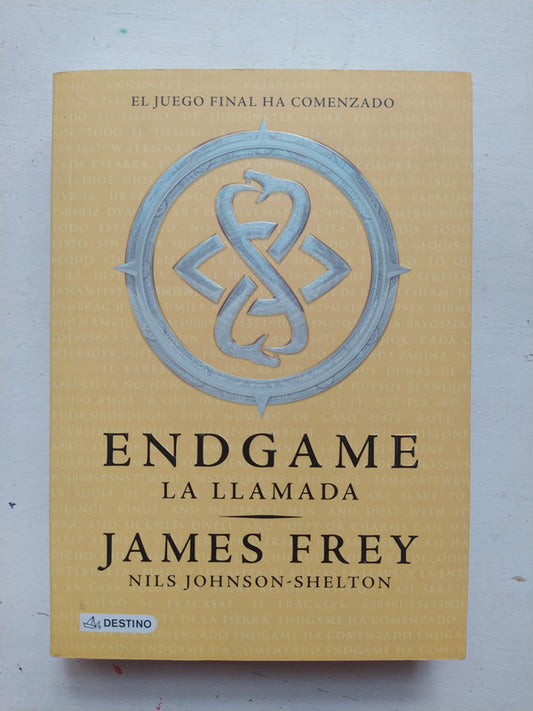 Libro usado en venta: Endgame - La llamada de James Frey; editorial Destino impreso en 2014 realizamos envios a todo el mundo.1