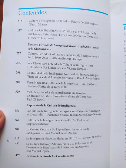 Libro usado en venta: Democratizacion de la Funcion de inteligencia de Russell G. Swenson - Susana C. Lemozy; editorial NDIC Press impreso en 2009.2