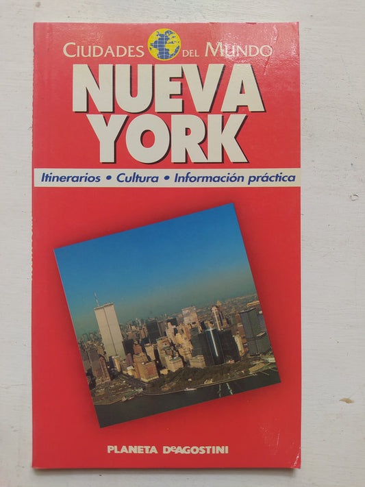 Libro usado en venta: Nueva York de Guia de viajes; editorial Planeta DeAgostini impreso en 1995 realizamos envios a todo el mundo.1