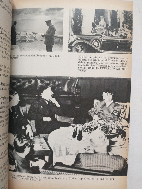 Libro usado en venta: Hitler - Apogeo - Decadencia - Muerte (1936 - 1945) de John Toland; editorial Atlantida impreso en 1977 envios a todo el mundo.2
