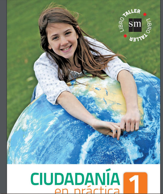 Libro usado en venta: Ciudadania en practica 1; editorial SM impreso en 2019 realizamos envios a todo el mundo.1