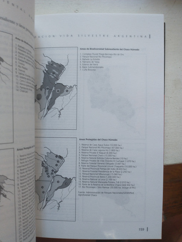 Libro usado en venta: Situacion ambiental argentina 2000 de C. Bertonatti - J. Corcuera; editorial Fundacion vida silvestre Argentina impreso en 2001.2