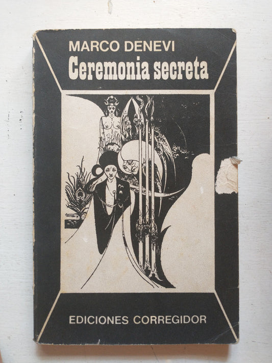 Libro usado en venta: Ceremonia secreta de Marco Denevi; editorial Corregidor impreso en 1977 realizamos envios a todo el mundo.1