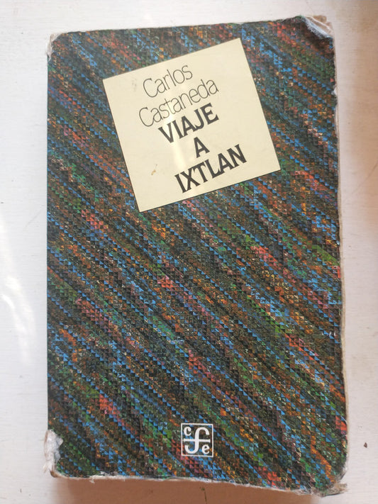 Libro usado en venta: Viaje a Ixtlan de Carlos Castaneda; editorial Fondo de Cultura Economica impreso en 1997 realizamos envios a todo el mundo.1