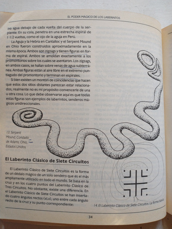 Libro usado en venta: El poder magico de los laberintos de Sig Lonegren; editorial Martinez Roca impreso en 1993 realizamos envios a todo el mundo.2