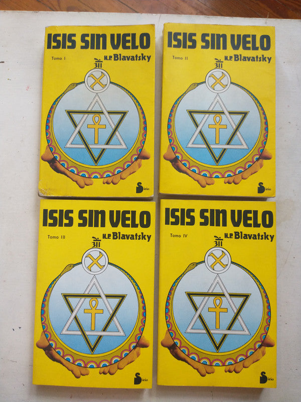 Libro usado en venta: Isis sin velo (4 tomos) de Helena Petrovna Blavatsky; editorial Sirio impreso en 2000 realizamos envios a todo el mundo.1