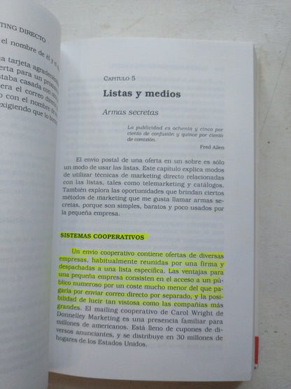 Libro usado en venta: Telemarketing - El marketing por telefono de Antoine Lajouanie; editorial Addison-Wesley impreso en 1989 envios a todo el mundo.2